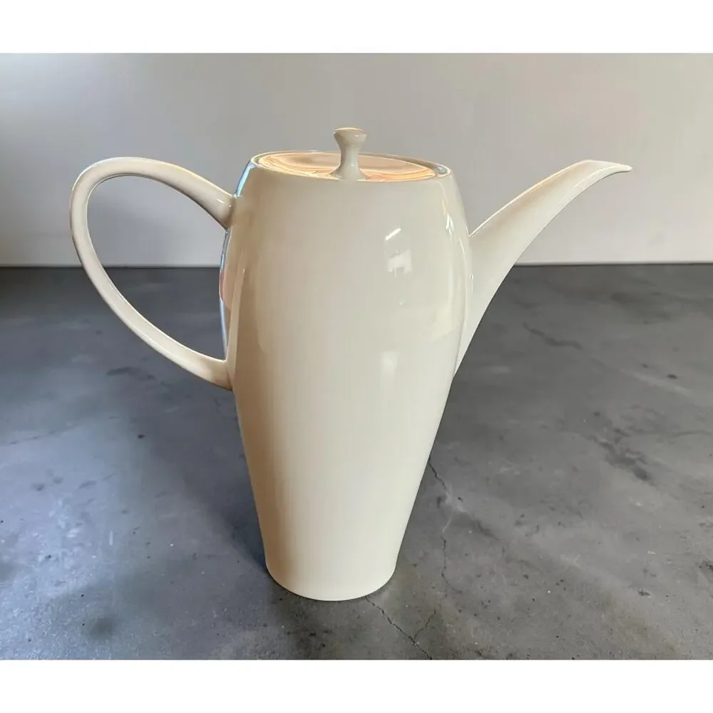 Mikasa PURE RED Porcelain Coffee Pot Server SL 134 - Retired